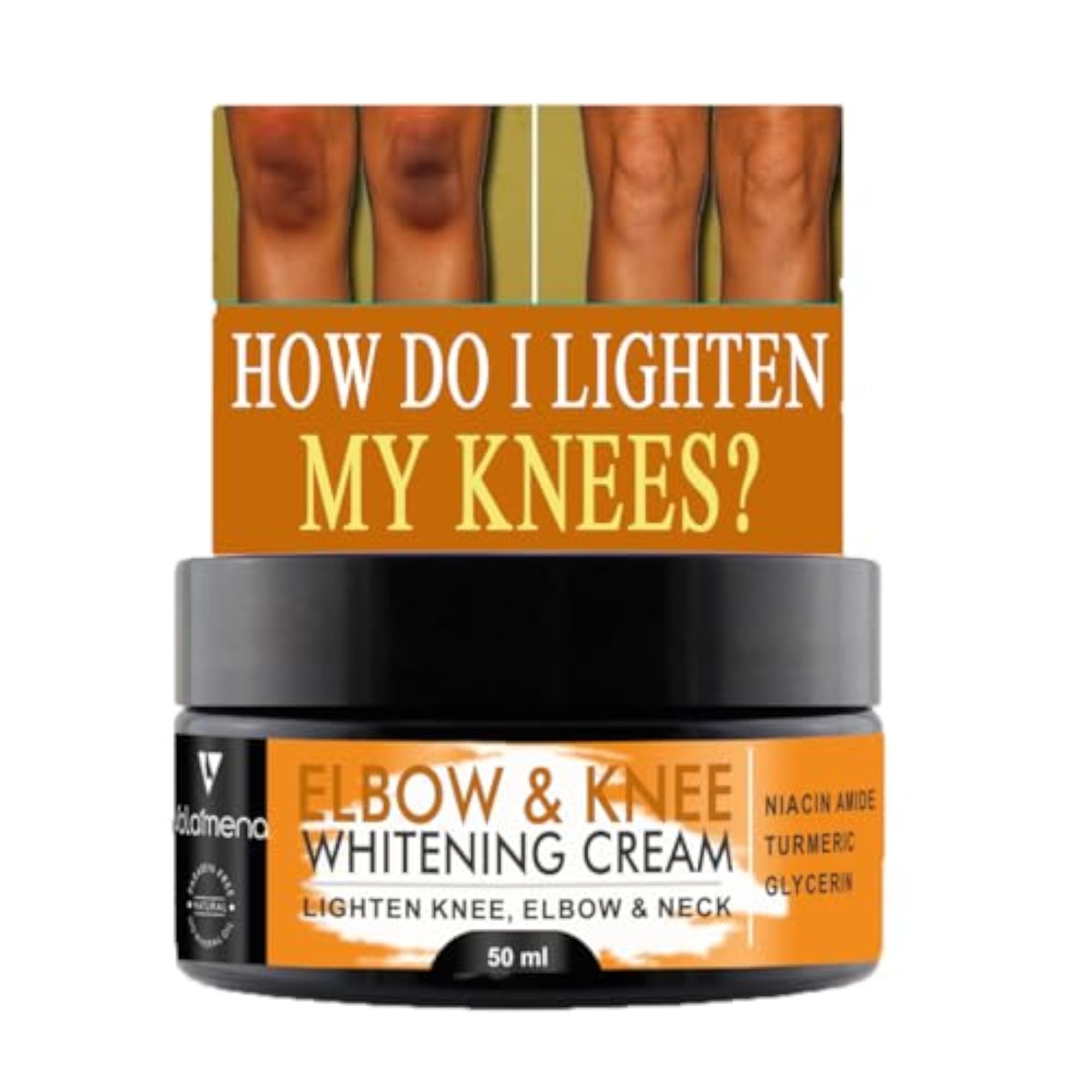 Elbow & Knee Cream with Vitamin-C, Niacinamide & Turmeric